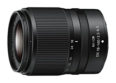 【中古】 Nikon 高倍率望遠レンズ NIKKOR Z DX 18-140粍 f/3.5-6.3 VR Zマウント ニコン NZDX18-140 黒いこと