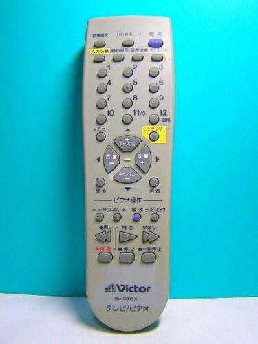【中古】 優勝者 テレビ受像機 映像媒体遠隔操作 RM-C208 K