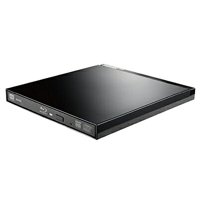 【中古】 ロジテック Blu-ray ブルーレイ 外付けドライブ USB3.0 UHD BD対応 書込ソフトCyberLink Power2Go 8付 ブラック LBD-PUD6U3LBK|ベアホームズ