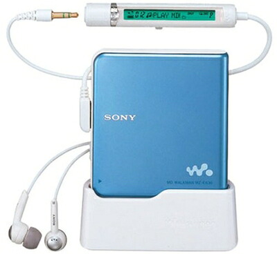 【中古】 SONY MZ-E630 L MDウォークマン(青味)