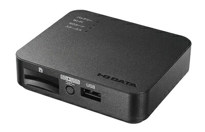 【中古】 アイ・オー・データ Wi-Fi SDカードリーダー|iOS・Android|11ac|スマホ充電|3,350mAh|日本メーカー WFS-SR03K