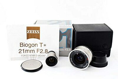 【中古】 Contax コンタックス G用 Biogon 21mm F2.8 T* ファインダー付き｜ベアホームズ 65,652円