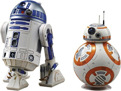 【中古】 スター・ウォーズ BB-8 & R2-D2 1/12スケール プラモデル｜ベアホームズ