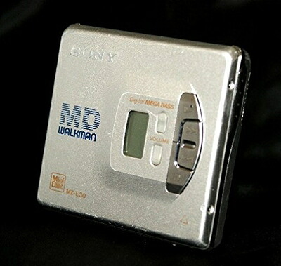 【中古】 SONY ソニー MZ-E30-S しろがね色 携帯型MD電気蓄音機 MDLP非相応う （MD生まれ変わり専用機/MDウォークマン）