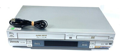 【中古】 パナソニック DVDプレーヤー VHSビデオ一体型 NV-VP32-S|ベアホームズ