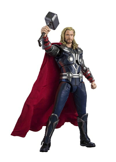 【中古】 S.H.フィギュアーツ アベンジャーズ ソー -《AVENGERS ASSEMBLE》EDITION- 約165mm PVC&ABS&布製 塗装済み可動フィギュア|ベアホームズ