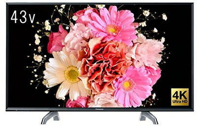 【中古】 パナソニック 43V型 液晶テレビ ビエラ TH-43DX750 4K USB HDD録画対応 2016年モデル|ベアホームズ