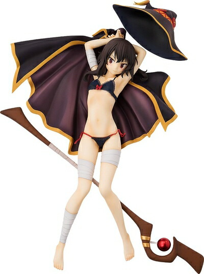 【中古】 この素晴らしい世界に祝福を! 2 めぐみん 抱き枕Ver. 1/7スケール PVC製 塗装済み完成品フィギュア｜ベアホームズ
