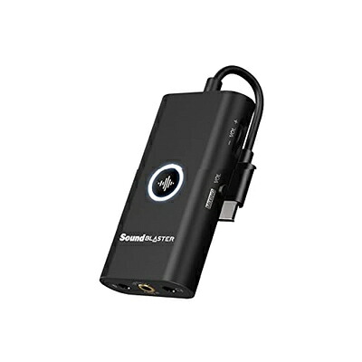【中古】 クリエイティブ・メディア Sound Blaster G3 / PS4 / PS5 / Switch/PC/Mac ヘッドセット チャット/テレワーク/ゲーミング アンプ SB-G-3