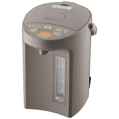 【中古】 象印マホービン 象印 電気ポット 2.2L 優湯生 省エネ 5段階温度設定 ライトブラウン CV-GC30-TA｜ベアホームズ