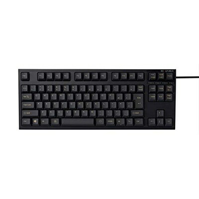 【中古】 東プレ REALFORCE R2 テンキーレス 日本語配列 静電容量無接点方式 USB 荷重45g レーザー刻印 かな表記なし ブラック R2TL-JP4-BK 12,576円