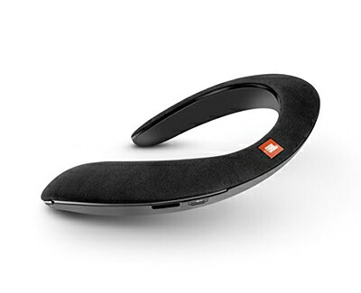 【中古】 JBL SoundGear ウェアラブルネックスピーカー Bluetooth/apt-X対応/31mm径スピーカー4基搭載 ブラック JBLSOUNDGEARBLK【国内正規品/メーカー 付き】