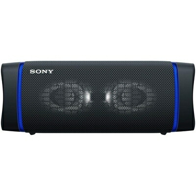 【中古】 ソニー ワイヤレスポータブルスピーカー SRS-XB33 : 雨合羽/防塵/防錆/Bluetooth/重低音部青写真/マイクロホン付き添い人/書き込み役立つこと積み上げる / 最大限度24第四次元年代順の継続生まれ変わり 2020年青写真 / 黒いこと SRS-XB33 B