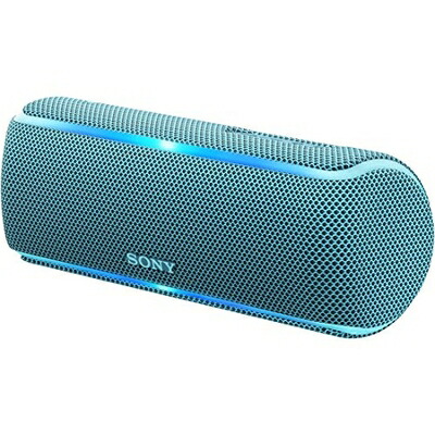 【中古】 ソニー ワイヤレスポータブルスピーカー SRS-XB21 : 防水・防塵・防錆/Bluetooth/専用スマホアプリ対応 ライティング機能搭載 2018年モデル ブルー SRS-XB21 L