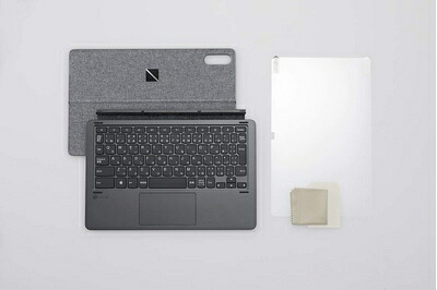 【中古】 NEC PC-AC-AD020C PC-T1195BAS用スタンドカバー付きキーボード＆画面保護フィルム