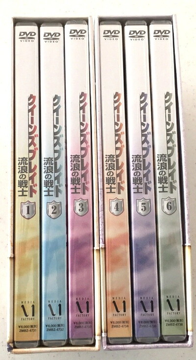 【中古】 クイーンズブレイド 流浪の戦士 全6巻セット [マーケットプレイス DVDセット]｜ベアホームズ
