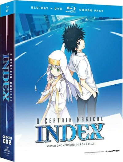 【中古】 とある魔術の禁書目録：シーズン1 コンプリート・シリーズ 北米版 / Certain Magical Index: Complete Season 1 [Blu-ray+DVD][Import]