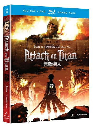【中古】 進撃の巨人： パート１ 通常版 北米版 / Attack on Titan Pt.1 [Blu-ray+DVD][Import]｜ベアホームズ