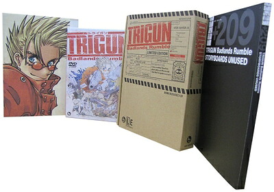 【中古】 劇場版トライガン「ＴＲＩＧＵＮ　Ｂａｄｌａｎｄｓ　Ｒｕｍｂｌｅ」（ＤＶＤ限定版） [DVD]