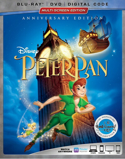 【中古】 Peter Pan (Anniversary Edition) [Blu-ray]｜ベアホームズ