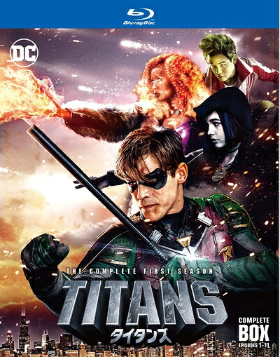 【中古】 タイタンズ 1stシーズン ブルーレイ コンプリート・ボックス(1～11話/2枚組) [Blu-ray]｜ベアホームズ