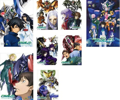 【中古】 機動戦士ガンダム00 ダブルオー セカンドシーズン + 劇場版 A wakening of the Trailblazer [レンタル落ち] 全8巻セット [マーケットプレイスDVDセット商品]