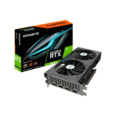 【中古】 GIGABYTE NVIDIA GeForce RTX3060Ti 積み上げる グラフィックゲーム盤 GDDR6 8GB 【品】 GV-N306TEAGLE OC-8GD R2.0