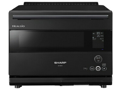 【中古】 SHARP ウォーターオーブン ヘルシオ 30L ブラック系 AX-NS1A(B)