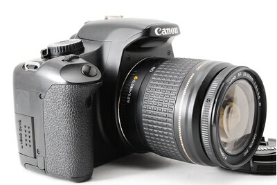 【中古】 Canon 加農砲 EOS Kiss X2 水晶体一揃いの道具