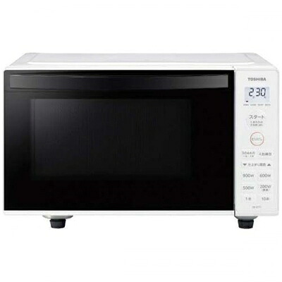 【中古】 東芝 TOSHIBA 単機能電子レンジ 17L フラット庫内 ホワイト ER-S17Y(W)