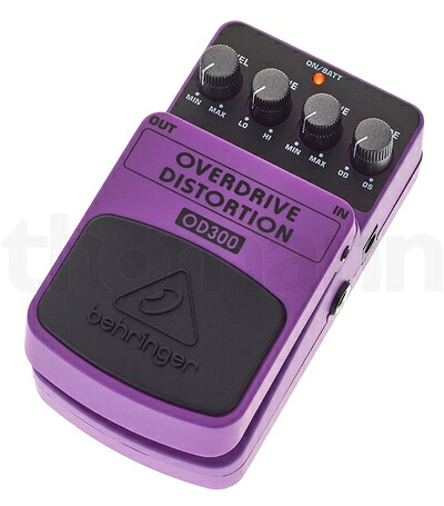 【中古】 Behringer(ベリンガー) ベリンガー ギター用エフェクトペダル オーバードライブ/ディストーション OD300 OVERDRIVE/DISTORTION