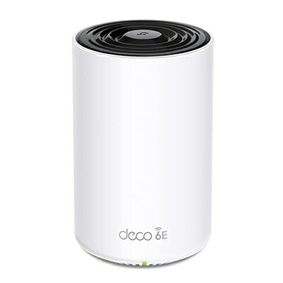 【中古】 TP-Link WiFi 6E ルーター メッシュWi-Fiシステム wifi中継 スマートテレビ 対応 メッシュWi-Fi無線LANルーター スマートホーム AXE5400 (2402 + 2402 + 574Mbps) Deco XE75 1ユニット