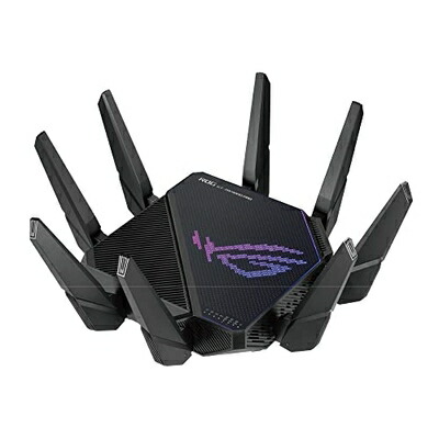 【中古】 ASUS 無線LAN ROG Rapture GT-AX11000 Pro 無線電話 ルータ 最新標準尺度無線LAN6 4804+4804+1148Mbps v6つけ加える/ OCN仮想的コネクトに相応うトライバンドゲーミング。 10G\u00262.5G ワイドエリアネットワーク/ローカルエリアネットワーク界面 2.0GHzクアッドコア中央処理装置 メッシュ役立つこと付 3階建4LDK