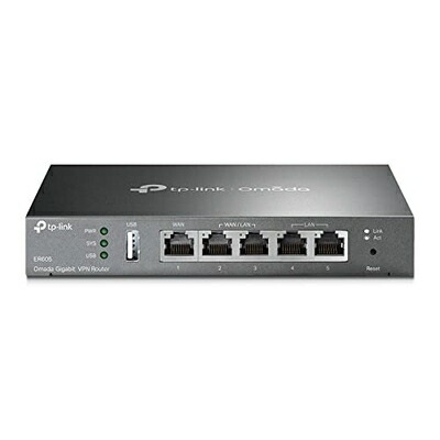 【中古】 TP-Link Omada ギガビット マルチWAN VPNルーター ER605
