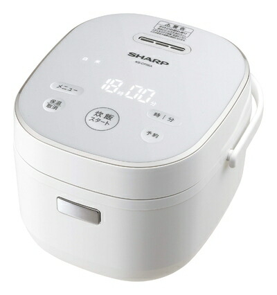 【中古】 シャープ パン調理機能付 ジャー炊飯器 3合炊き ホワイト KS-CF05A-W|ベアホームズ
