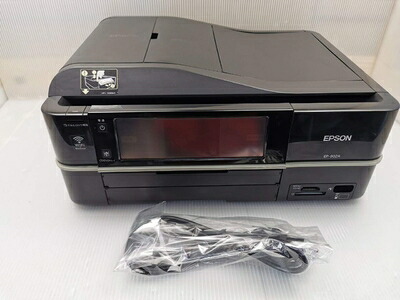 【中古】 EPSON Colorio インクジェット複合機 EP-902A 有線・無線LAN標準搭載 タッチパネル液晶 前面二段給紙 6色染料インク