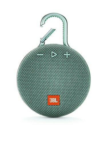 【中古】 JBL CLIP3 Bluetoothスピーカー IPX7防水/パッシブラジエーター搭載/ポータブル/カラビナ付 ティール JBLCLIP3TEAL