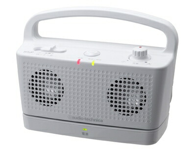 【中古】 audio-technica SOUND ASSIST デジタルワイヤレスステレオスピーカーシステム 白いこと AT-SP767TV WH