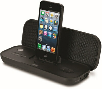 【中古】 TDK LoR Lightningコネクタ対応 iPod iPhone用ドック付き 折りたたみ式 ポータブル トラベルスピーカー TAC3122N