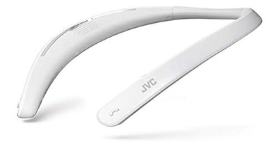 【中古】 JVCケンウッド JVC NAGARAKU SP-A10BT-W ウェアラブルネックスピーカー 無線電話 Bluetooth 約20第四次元年代順の連続生まれ変わり 本体約88g軽さ心積もり 白いこと