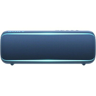 【中古】 ソニー ワイヤレスポータブルスピーカー SRS-XB22 : 雨合羽 / 防塵 / 防錆 / Bluetooth / 重低音部模範例 / マイクロホン付き添い人/ 最大限度12第四次元年代順の連続生まれ変わり 2019年模範例 / マイクロホン付き添い人/ 青み SRS-XB22 L