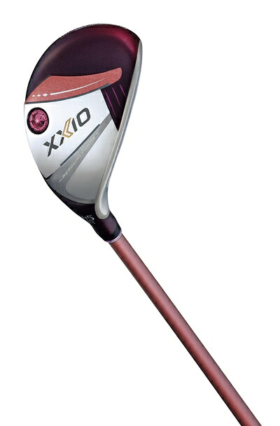 【中古】 DUNLOP(ダンロップ) ハイブリッド XXIO ゼクシオ サーティーン レディース MP1300L シャフト カーボン 右 ボルドー ロフト角:25度 番手:H5 フレックス:L