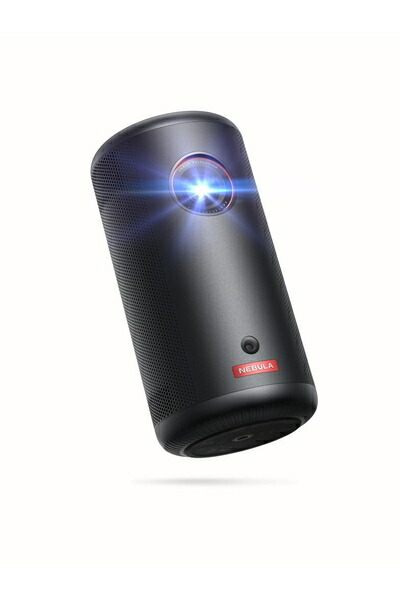 【中古】 Anker Nebula (ネビュラ) Capsule 3 (Google TV搭載モバイルプロジェクター)【フルHD / 200ANSI ルーメン / 最大120インチ / 8Wスピーカー / 自動障害物回避/垂直・水平台形補正/フォーカス調整/スクリーンフィット/小型/家庭用】