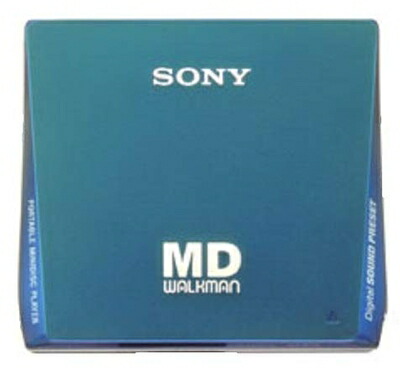 【中古】 SONY　ポータブルＭＤプレーヤー　MZ-E75グリーン