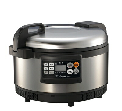 【中古】 象印 炊飯器 IH式 2升 業務用 単相200V専用15A以上 ステンレス NH-GD36-XA