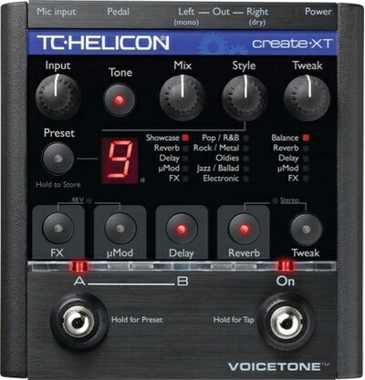 【中古】 TC-HELICON VOICETONE Create-XT ボーカル用エフェクター 並行輸入品