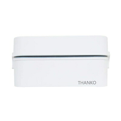【中古】 THANKO 弁当箱型炊飯器 1合炊き 蒸し調理 お弁当 炊き立て お米もおかずもこれ一台！2段式超高速弁当箱炊飯器 RCKDBLSWH TKFCLDRC (TKFCLDRC)｜ベアホームズ