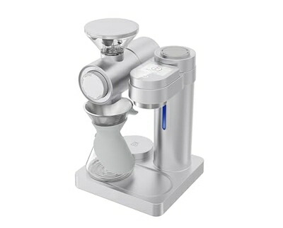 【中古】 【国内定め事インポート元 押さえる品】Gevi 4-インチ-1 かっこ良い珈琲製造会社GV9001 amazon一風変わった書き割り 調査報告水漉し引き上げ 640ml しろがね色