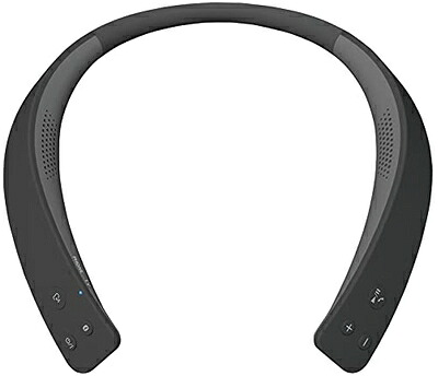 【中古】 パナソニック ワイヤレスネックスピーカー 首掛け金棒引き Bluetooth マイクロホン積み上げる ハンズフリー 約13第四次元年代順の連続生まれ変わり SC-WN10-K 黒いこと