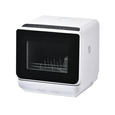 【中古】 食洗機 工事不要 Kounzoao 食器洗い乾燥機 卓上型 一台三役 50/60Hz タンク式 食洗器 除菌 送風乾燥 節水 節電 省エネ (ブラック)